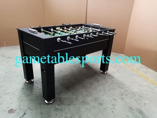 China Easy Assemble Standard Foosball Table , MDF Soccer Game Table With Leg Ball Return supplier